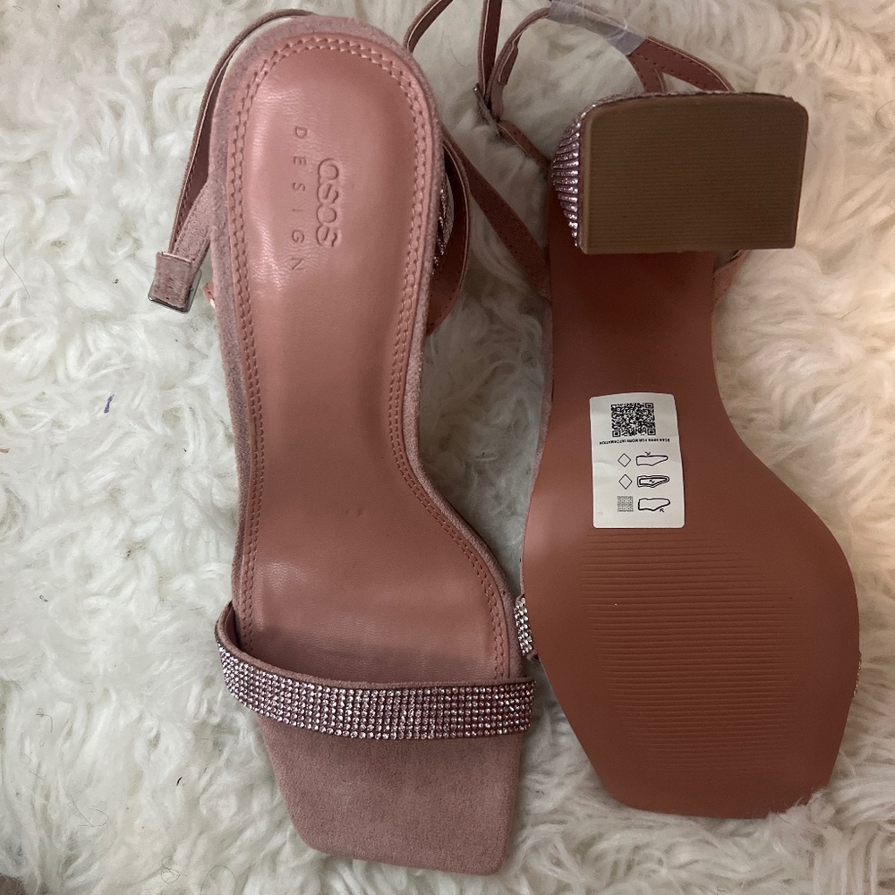 Pink Rhinestone Dress Shoe - Picture 2 of 3
